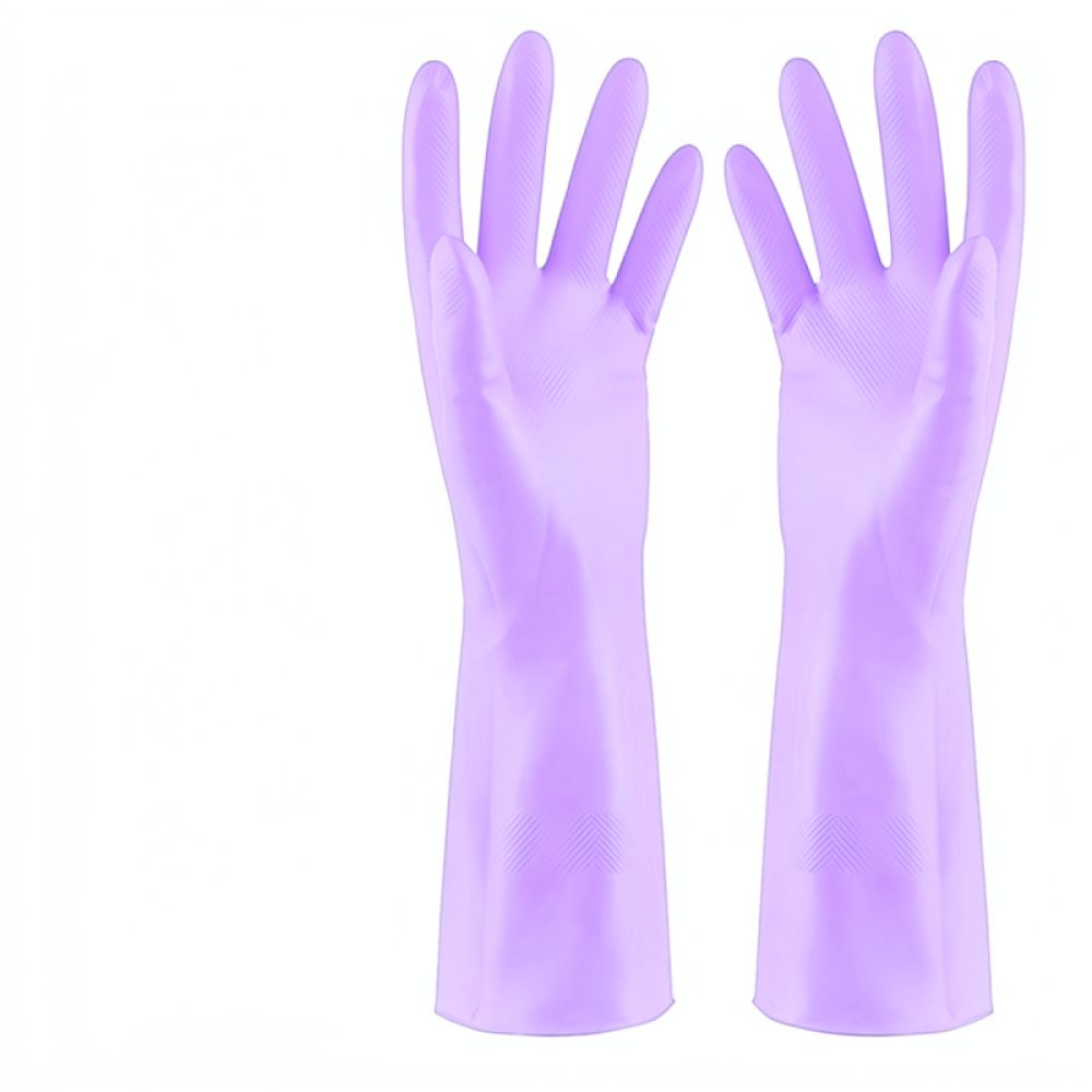 Dish Glove Rubber - Guanti da cucina in nitrile resistenti,